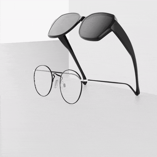 Polarized fit-over sunglasses for women