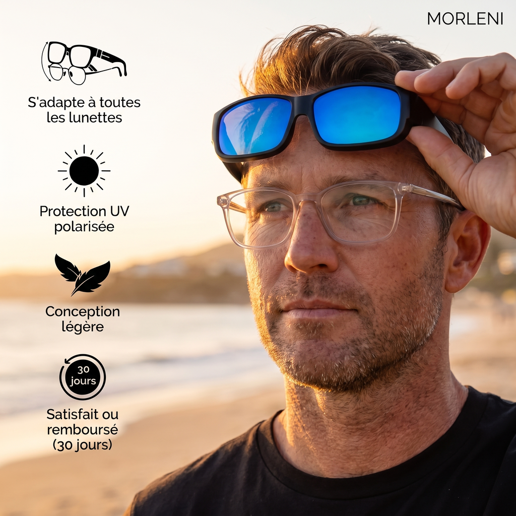 Surlunettes polarisées homme