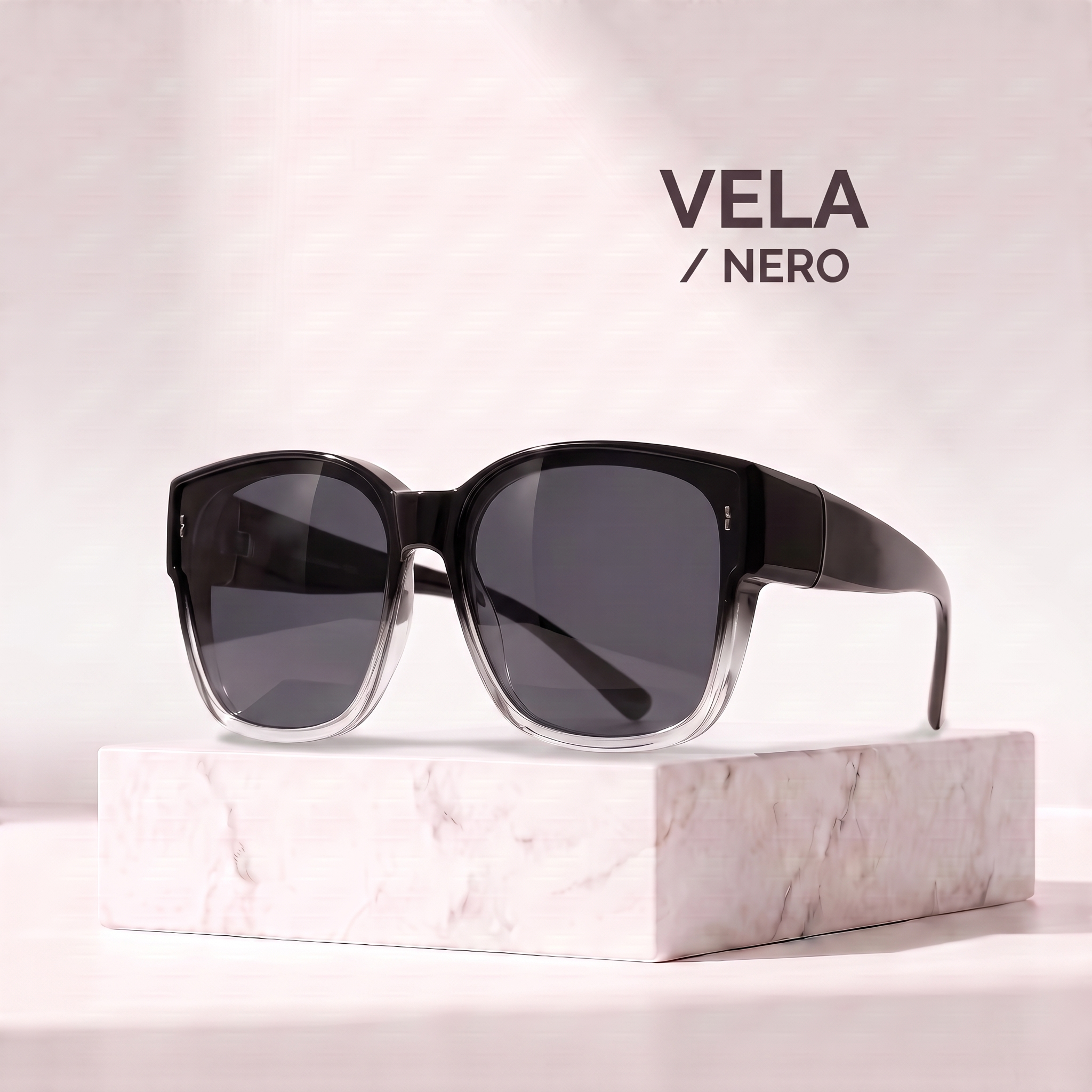 Polarized fit-over sunglasses for women