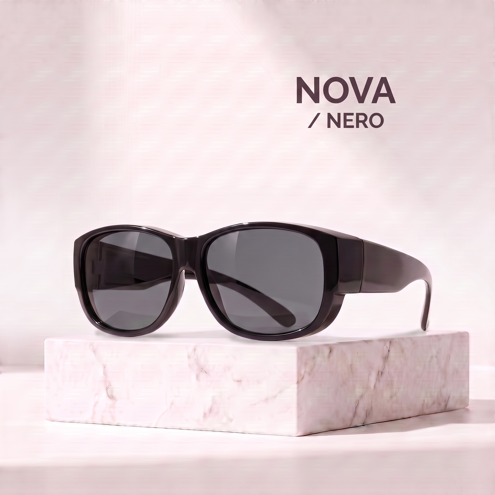 Polarized fit-over sunglasses for women