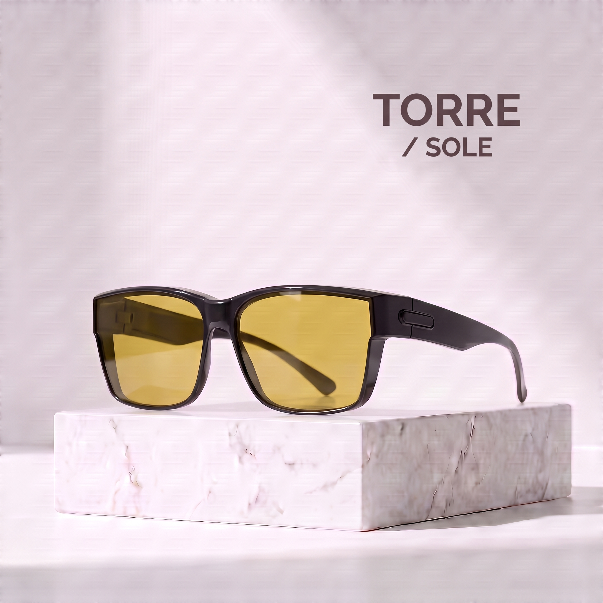 Polarized fit-over sunglasses for men