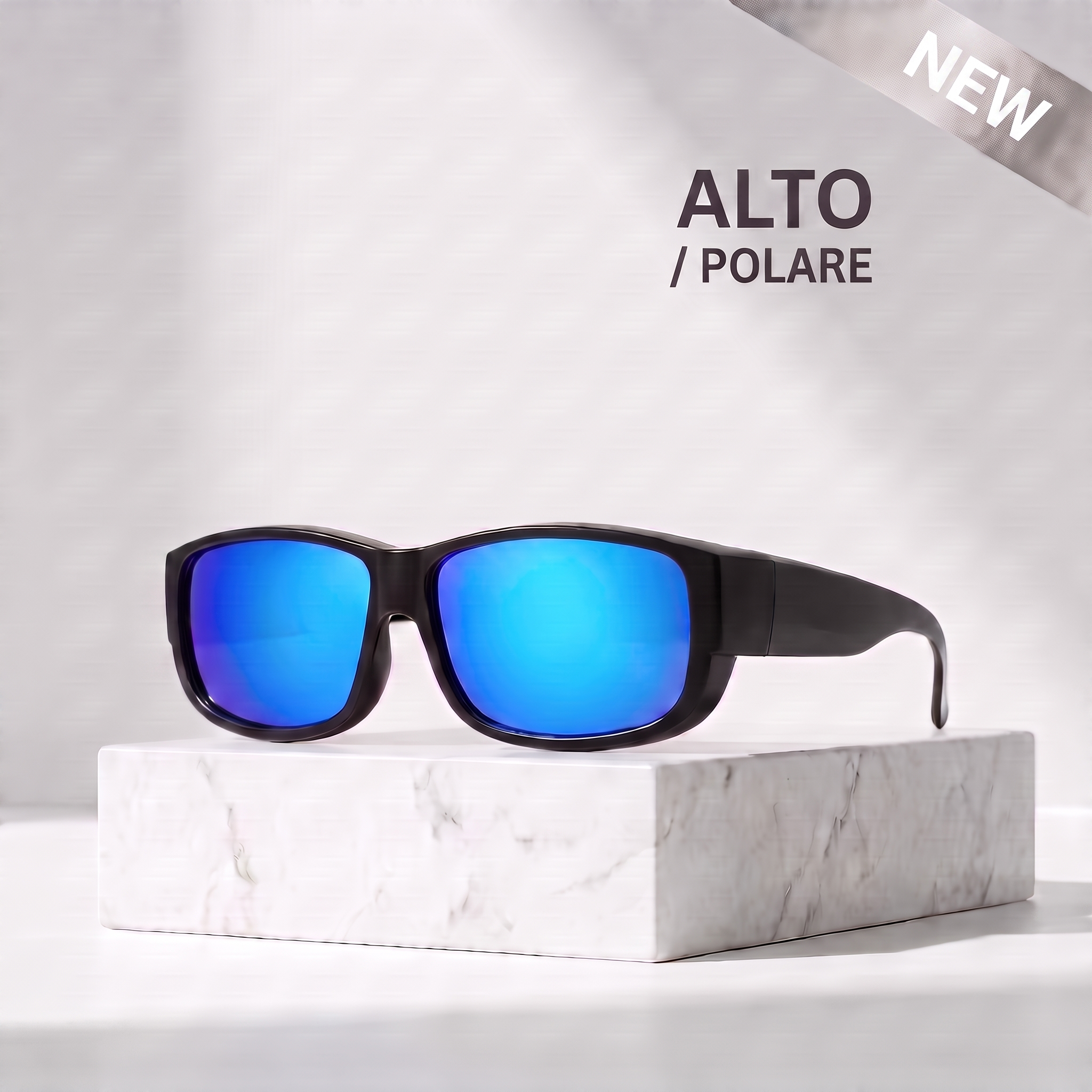 Polarized fit-over sunglasses for men